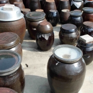 Kimchi Vessels In Seoul, South Korea. Photo by Jessieca Lee